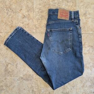 Levi’s 512 Jeans Men's 34x30 Slim Taper Flex Mid Rise Denim Blue Classic USA